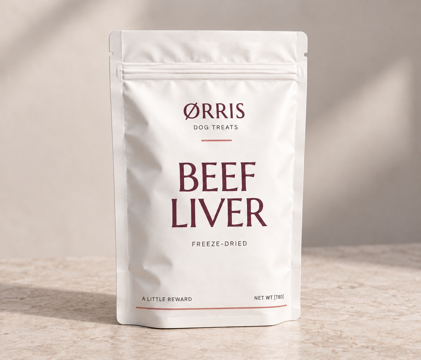ØRRIS Beef Liver pouch concept